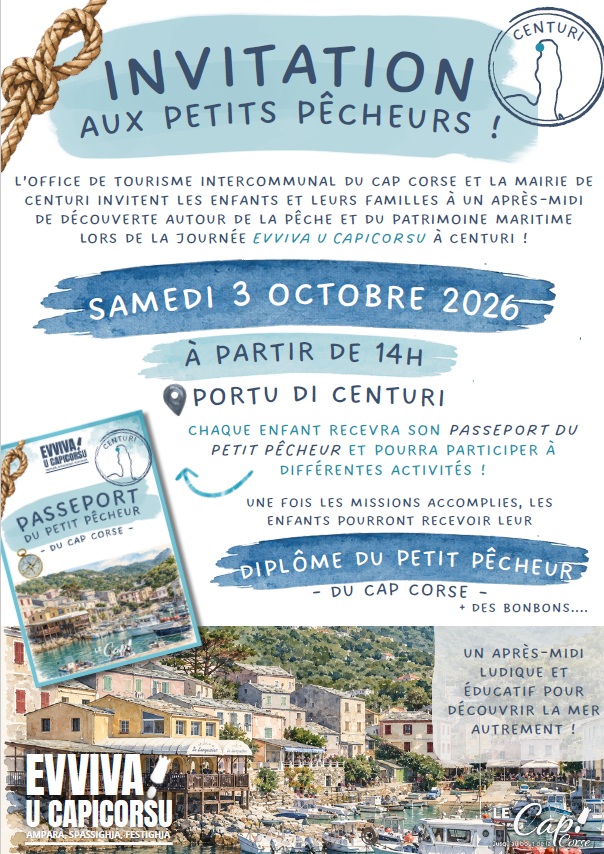 AFFICHE CENTURI PETITS PECHEURS