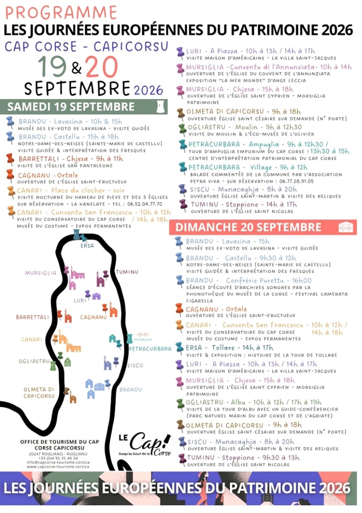 JOURNEES PATRIMOINE 2026