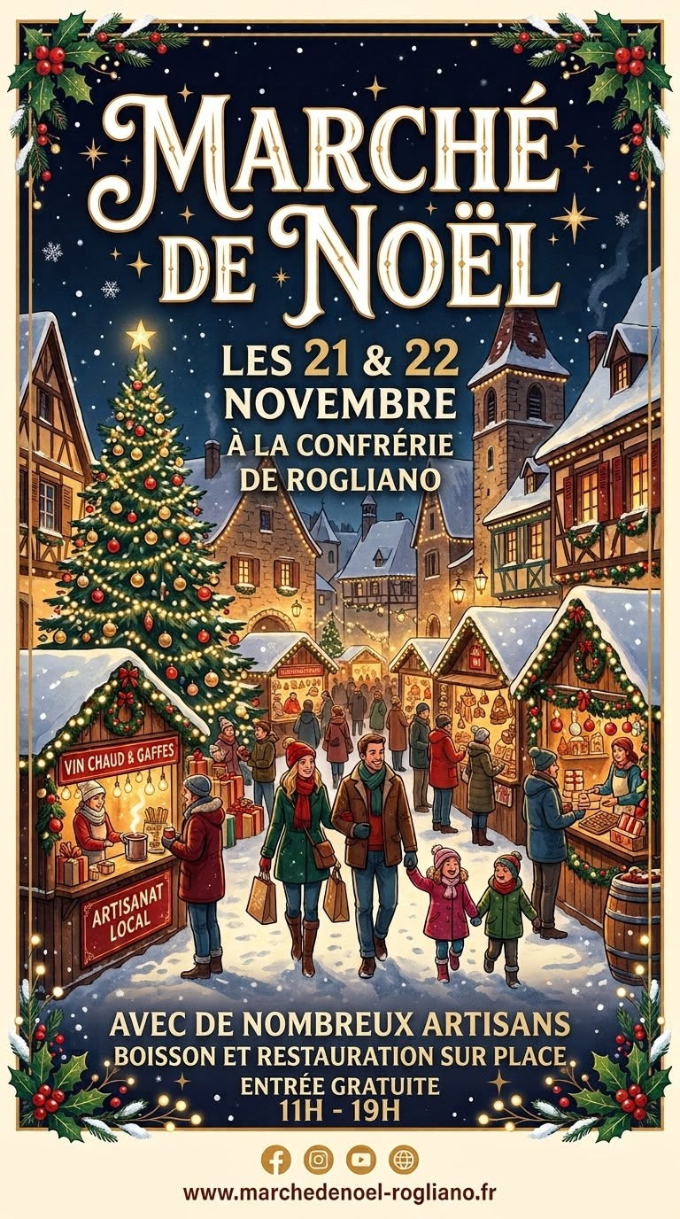 AFFICHE MARCHÉ DE NOEL 2026